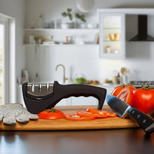 Load image into Gallery viewer, Knife Sharpener Professional Kitchen Blade Sharpening Tool Handheld System