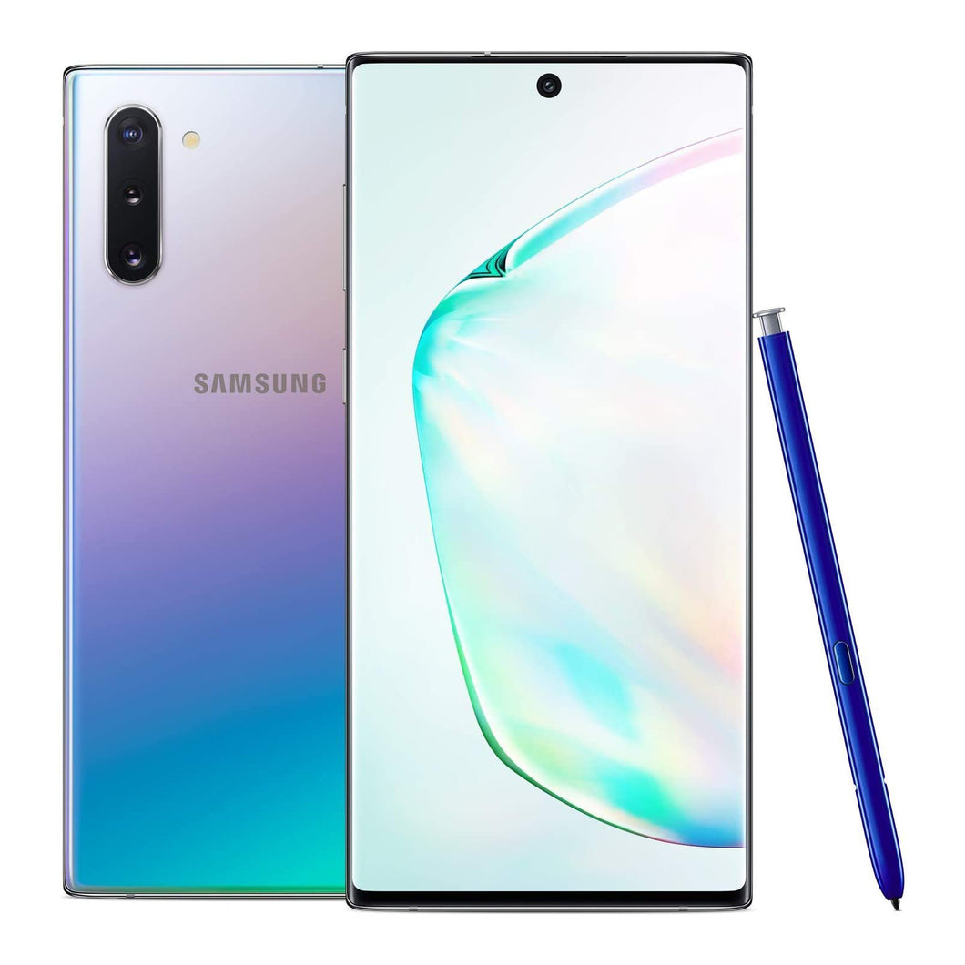 New Galaxy Note 10 256GB Aura Glow Verizon + GSM Unlocked Smartphone