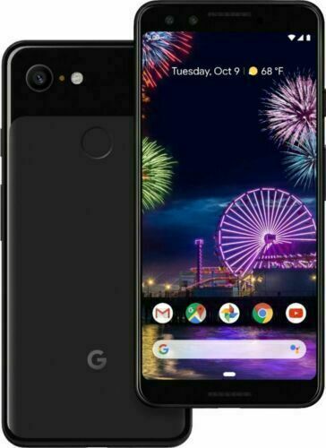 Pixel 3 XL 64GB Just Black Verizon GSM Unlocked Smartphone GA00469-US