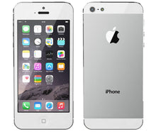 Load image into Gallery viewer, Iphone 5 16GB Verizon + GSM Unlocked White &amp; Silver Smartphone