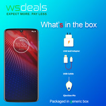 Load image into Gallery viewer, Moto Z4 XT1980-4 128GB Frost White Verizon Locked Android Smartphone