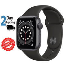 Load image into Gallery viewer, Watch Series 6 GPS 40 MM Space Grey Aluminium Case with Black Sport Band