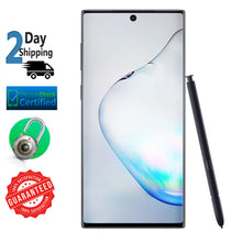 Load image into Gallery viewer, Galaxy Note 10 256GB Aura Black US Cellular + GSM Unlocked Smartphone