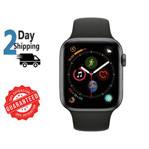 Watch Series 4 Space Gray GPS + Cellular 44 mm Aluminium Case with Black Sport Band