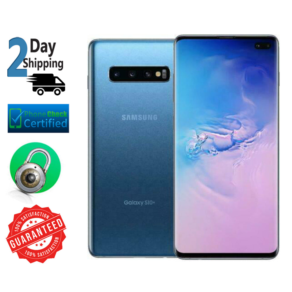 Galaxy S10+ SM-G975U 128GB Prism Blue Verizon Locked Smartphone