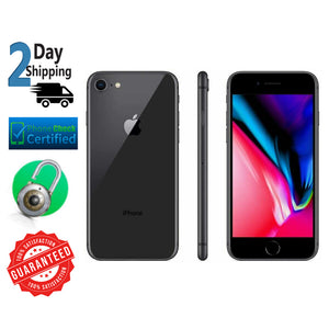 iPhone 8 64GB Black A1905 Verizon GSM Unlocked Smartphone