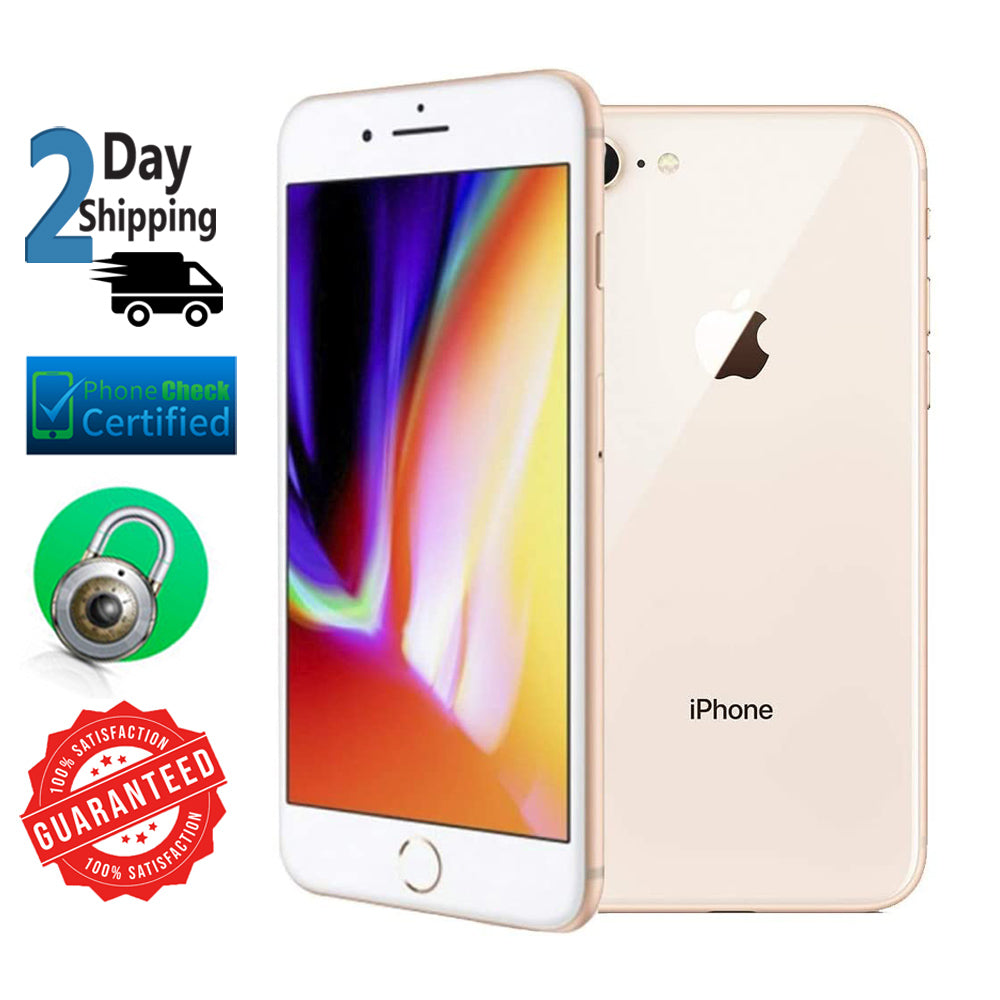 iPhone 8 A1863 64GB Gold Verizon Locked Smartphone