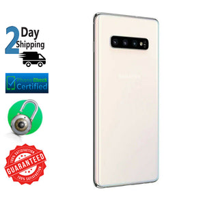 Galaxy S10+ 128GB SM-G975U Prism White Factory Unlocked Smartphone