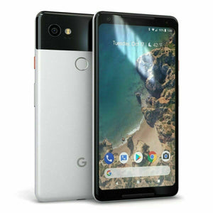 Pixel 2 XL 128GB Black & White Verizon GSM Unlocked Smartphone Good