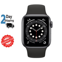 Load image into Gallery viewer, Watch Series 6 GPS 40 MM Space Grey Aluminium Case with Black Sport Band