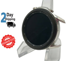 Load image into Gallery viewer, Galaxy Watch3 SM-R840 Silver GPS Stainless Steel 45mm With Black Leather Band