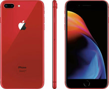 Load image into Gallery viewer, iPhone 8 PLUS 256GB RED Verizon GSM Unlocked T-Mobile AT&amp;T Smartphone