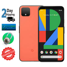 Load image into Gallery viewer, Pixel 4 G020I 64GB Oh So Orange Verizon + GSM Unlocked Smartphone