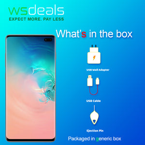 Galaxy S10+ Verizon 128GB Prism White Smartphone