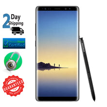 Load image into Gallery viewer, Galaxy Note8 SM-N950U 64GB Midnight Black Factory Unlocked Smartphone