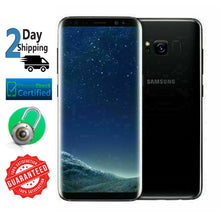 Load image into Gallery viewer, Galaxy S8 G950U 64GB Midnight Black Verizon + GSM Unlocked Smartphone