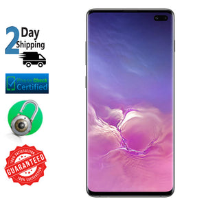 Galaxy S10 Plus 128GB Prism Black Verizon + GSM Unlocked Smartphone