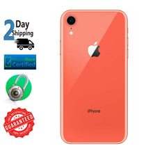 Load image into Gallery viewer, iPhone XR Coral Orange 128GB A1984 Verizon GSM Unlocked Smartphone