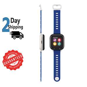 GizmoWatch – Android and iOS Compatible 4G Smart Watch for Kids – Blue Strap