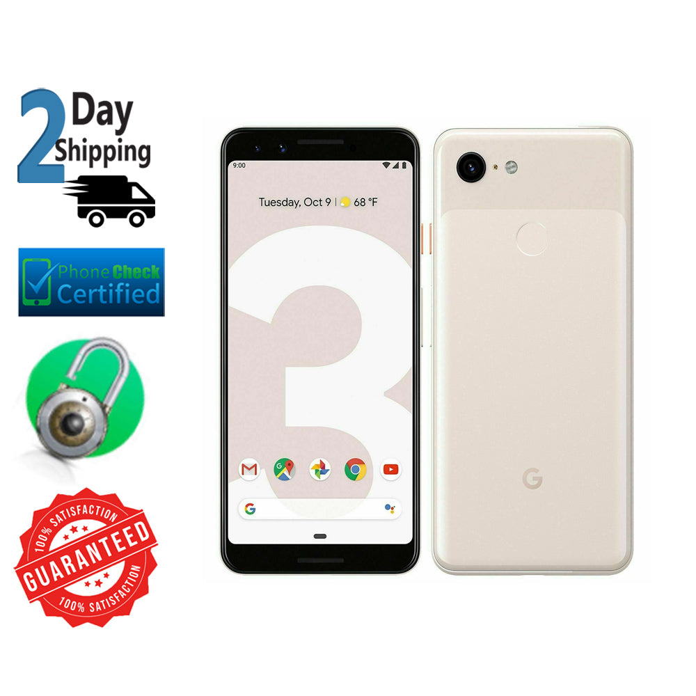 Pixel 3 64GB Not Pink Verizon + GSM Unlocked Smartphone