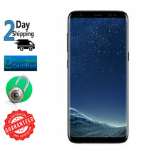 Load image into Gallery viewer, Galaxy S8 G950U 64GB Midnight Black Verizon + GSM Unlocked Smartphone