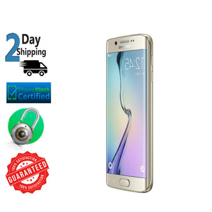 Galaxy S6 Edge 32GB Gold Platinum Verizon + GSM Unlocked Smartphone