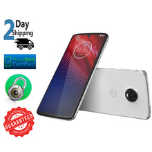 Load image into Gallery viewer, Moto Z4 XT1980-4 128GB Frost White Verizon Locked Android Smartphone
