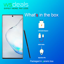 Load image into Gallery viewer, Galaxy Note 10 Plus 256GB Black Sprint + GSM Unlocked Smartphone
