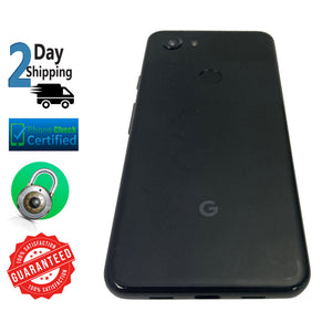 Pixel 3a 64GB Just Black G020E Verizon Smartphone With Screenburn