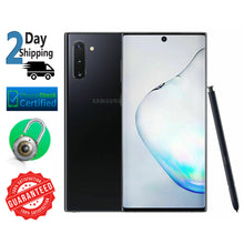 Load image into Gallery viewer, Galaxy Note 10 256GB Aura Black US Cellular + GSM Unlocked Smartphone