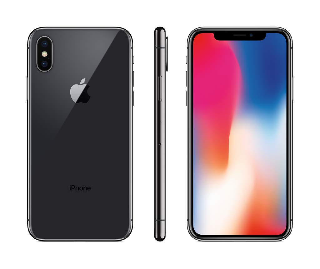 iPhone X 64GB Space Gray Verizon + GSM Unlocked Smartphone