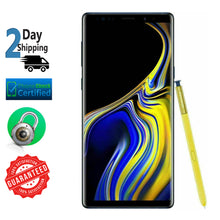 Load image into Gallery viewer, Galaxy Note9 SM-N960U 128GB Ocean Blue Verizon + GSM Unlocked Smartphone