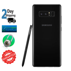 Galaxy Note8 SM-N950U 64GB Midnight Black Factory Unlocked Smartphone