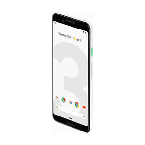 Pixel 3 128GB Clearly White G013A GSM Unlocked Smartphone AT&T T-Mobile