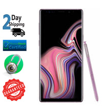 Load image into Gallery viewer, Galaxy Note9 SM-N960U 512GB Lavender Purple Verizon + GSM Unlocked Smartphone
