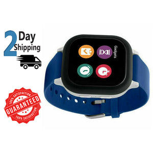 GizmoWatch – Android and iOS Compatible 4G Smart Watch for Kids – Blue Strap