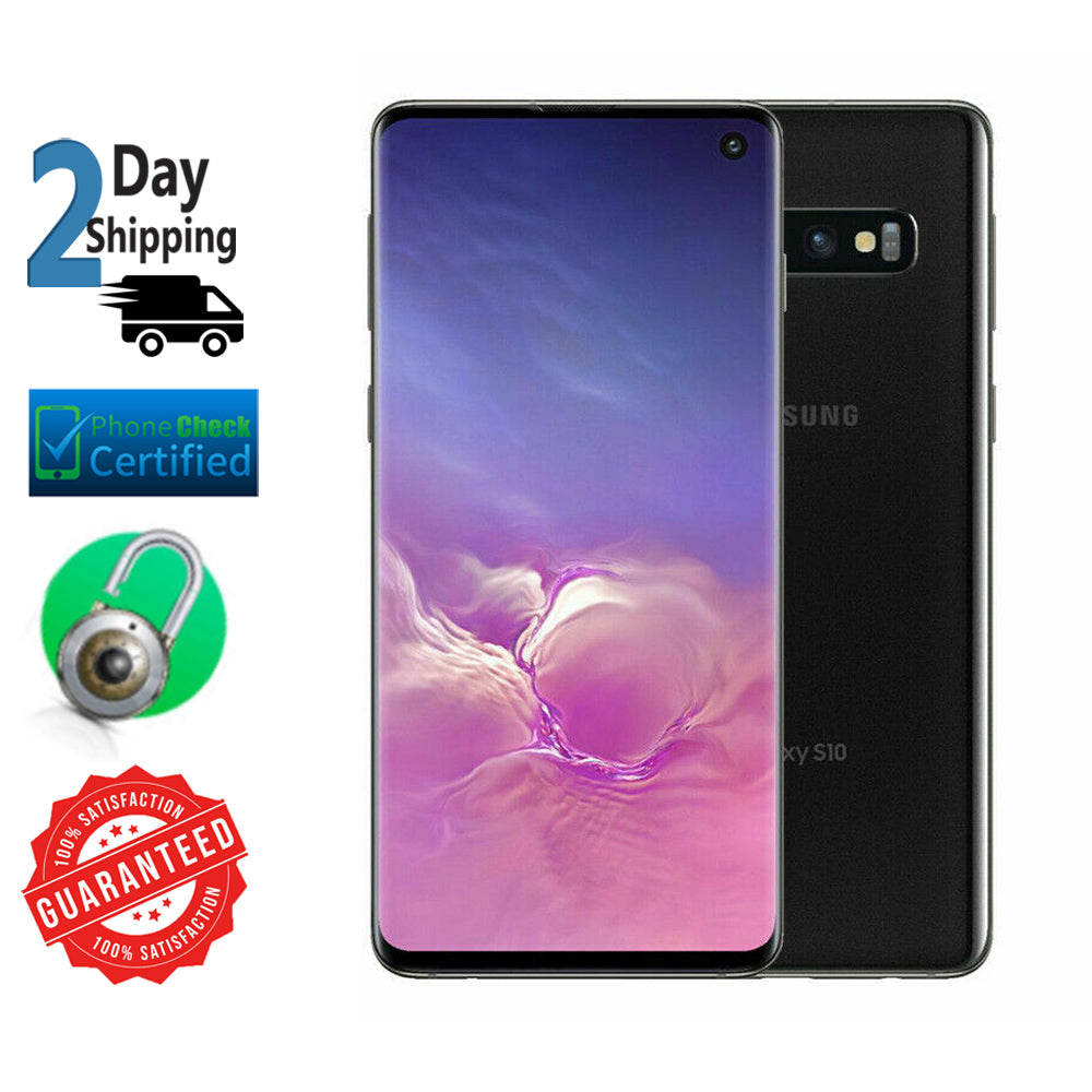 Galaxy S10 128GB Verizon + GSM Unlocked Prism Black Android Smartphone