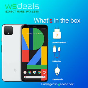 Pixel 4 XL 64GB Clearly White Verizon Smartphone