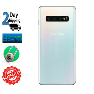 Galaxy S10+ 128GB SM-G975U Prism White Factory Unlocked Smartphone