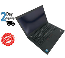 Load image into Gallery viewer, ThinkPad T470 14&quot; Black 2017 2.6GHz i5-7300U 16GB 256GB SSD Laptop