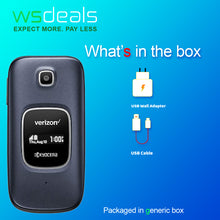 Load image into Gallery viewer, Cadence S2720 16GB Blue 4G LTE Verizon + GSM Unlocked Flip Phone