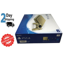 Load image into Gallery viewer, Playstation 4 Slim 1TB Limited Edition Gold Gaming Console