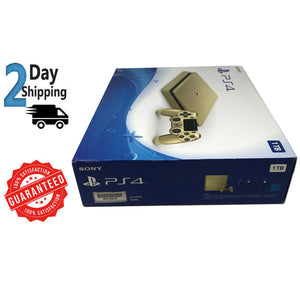 Playstation 4 Slim 1TB Limited Edition Gold Gaming Console