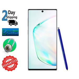 Galaxy Note 10 SM-N970U 256GB Aura Glow Verizon + GSM Unlocked Smartphone