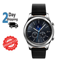 Load image into Gallery viewer, Galaxy Gear S3 Classic (GPS) Silver 46mm Smart Watch With Leather Band