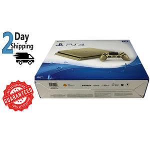 Playstation 4 Slim 1TB Limited Edition Gold Gaming Console