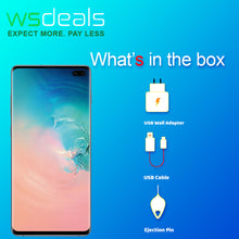 Load image into Gallery viewer, Galaxy S10+ 128GB SM-G975U Prism White Factory Unlocked Smartphone