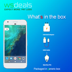 Pixel 32GB 2PW4100 Very Silver Verizon Locked Smartphone