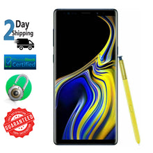 Load image into Gallery viewer, Galaxy Note9 SM-N960 512GB Ocean Blue Verizon + GSM Unlocked Smartphone