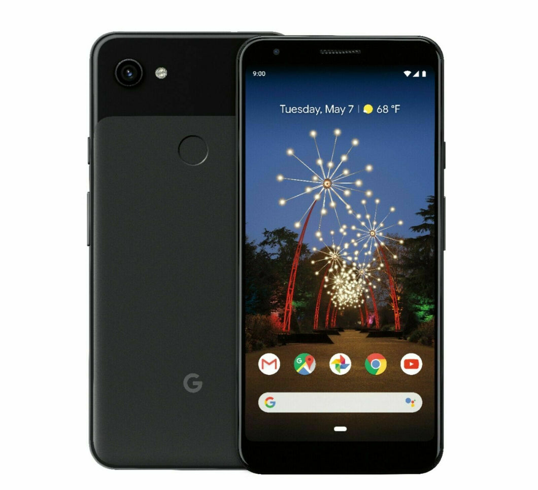 Pixel 3A 64GB Black Verizon + GSM Unlocked Smartphone